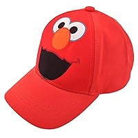 Sesame Street Toddler Cotton Baseball Cap – Elmo, Cookie Monster, Big Bird, Oscar The Grouch