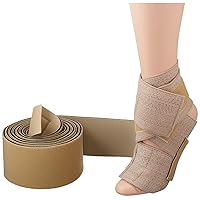 Rolyan Lower Extremity TAP Splint, Tone and Positioning Band for Correcting Gaits, Hypotonicity, Hypertonicity, Lower Body Weakness, MS, or Paralysis, Adult C, Invert Right Foot, Evert Left Foot