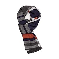MELIFLUOS DESIGNED IN SPAIN Scarf for Men Reversible Elegant Classic Cashmere Feel Scarves for Spring Fall Winter
