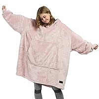 Catalonia Oversized Blanket Hoodie Sweatshirt, Fleece Pullover with Large Front Pocket, for Adults Men Women