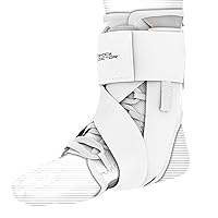 Shock Doctor Adult Ultra Wrap Lace Ankle Brace, Maximum Support, Adjustable Compression