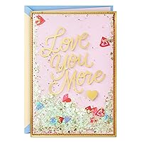 Hallmark Signature Anniversary Card (Day Filled with Love) for Romantic Birthday, Love, Valentine's Day