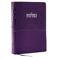 KJV, The Woman's Study Bible, Purple Leathersoft, Red Letter, Full-Color Edition, Comfort Print: Receiving God's Truth for Balance, Hope, and Transformation KJV, The Woman's Study Bible, Purple Leathersoft, Red Letter, Full-Color Edition, Comfort Print: Receiving God's Truth for Balance, Hope, and Transformation Imitation Leather Hardcover Paperback