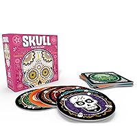 Skull Party Game - Bluffing and Strategy Board Game for Teens and Adults, Ages 13+, 3-6 Players, 30 Min Playtime by Space Cowboys
