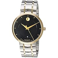 Movado Men's 0606916 Analog Display Swiss Automatic Two Tone Watch