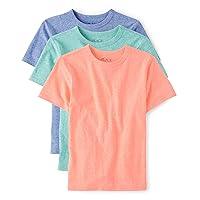 The Children's Place Boys' Short Sleeve Crew Neck T-Shirts