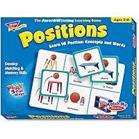 Trend Enterprises: Match Me Game–Positions, Learn 16 Position Concepts and Words, Develop Matching and Memory Skills, Play 3 Different Fun Ways, Ages 3 and Up