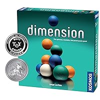Dimension - A 3D Fast-Paced Puzzle Game from Kosmos | Up to 4 Players, for Fans of Strategy, Quick-Thinking & Logic | Parents' Choice Silver Honor & Oppenheim Toy Portfolio Platinum Award Winner