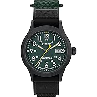 Timex Men Analogue Watch with a Fabric Strap Expedition Scout