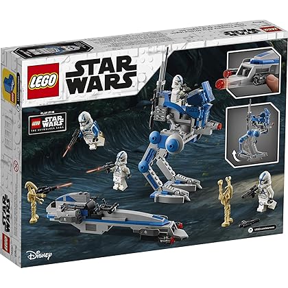 LEGO Star Wars 501st Legion Clone Troopers 75280 Building Kit, Cool Action Set for Creative Play and Awesome Building; Great Gift or Special Surprise for Kids (285 Pieces)