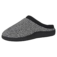 Hanes Comfort Soft Memory Foam Indoor Outdoor Clog Slipper Shoe - Men’s and Boy’s