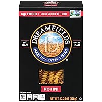 Dreamfields Pasta Healthy Carb Living, Rotini, 13.25Ounce Boxes