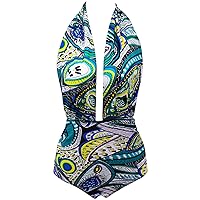 AONTUS Women's Plus Size Swimsuits Tummy Control One Piece Swim Dresses Bathing Suit