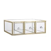 Makeup Organizer, Cosmetic Display Cases for Makeup, Jewelry, 3 Drawer