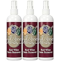 Wine Away Red Wine Stain Remover All Purpose Cleaner 12 Oz. Bottle, Set of 3
