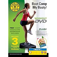 Gold's Gym Boot Camp My Booty Workout DVD