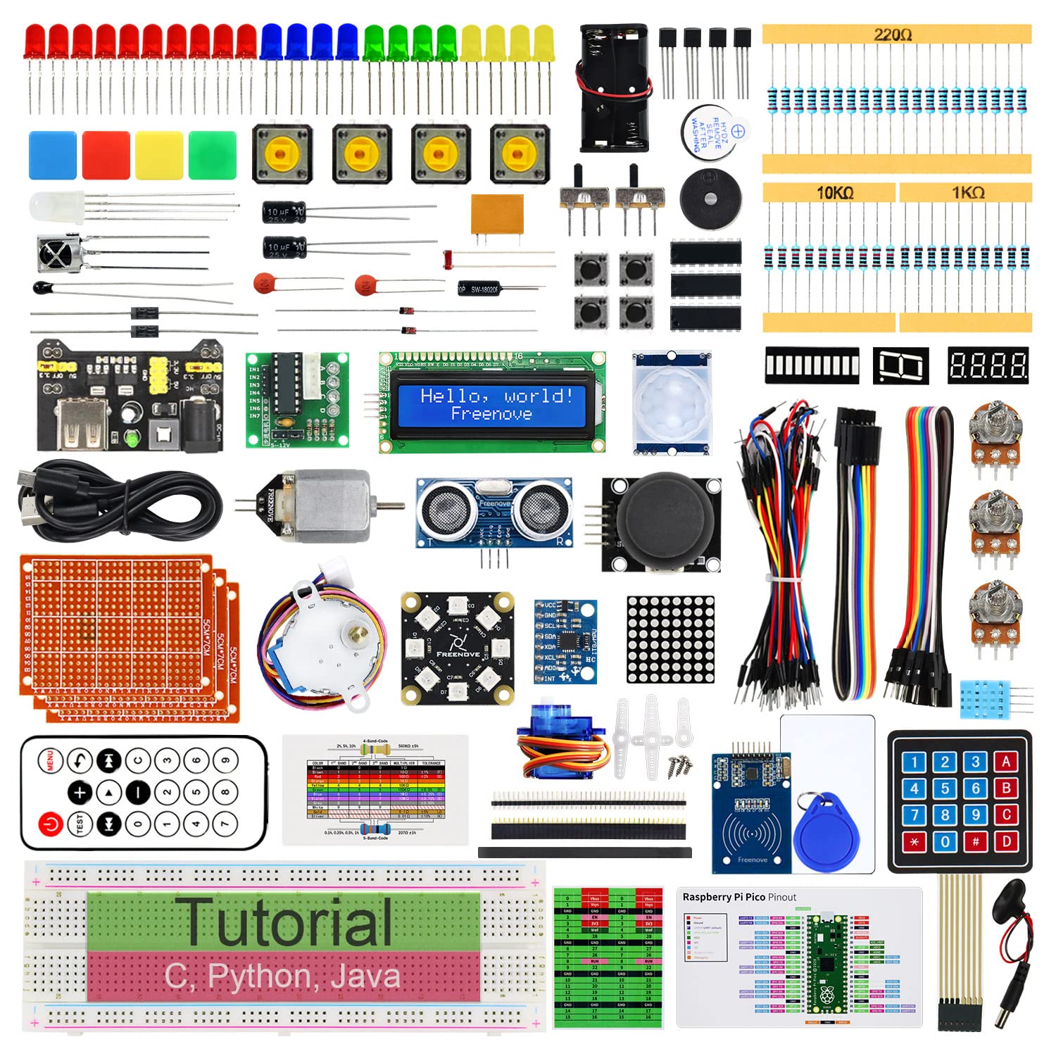 Mua Ultimate Starter Kit For Freenove Raspberry Pi Pico Sold Separately Compatible With 0948