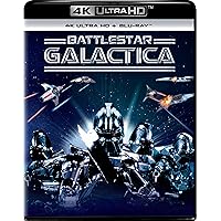 Battlestar Galactica - 4K Ultra HD + Blu-ray [4K UHD] Battlestar Galactica - 4K Ultra HD + Blu-ray [4K UHD] 4K Multi-Format Blu-ray DVD VHS Tape