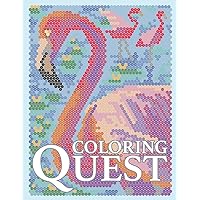 Coloring Quest: Activity Puzzle Color By Number Book for Adults Relaxation and Stress Relief (Color Quest Color By Number) Coloring Quest: Activity Puzzle Color By Number Book for Adults Relaxation and Stress Relief (Color Quest Color By Number) Paperback