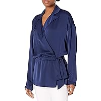 Ramy Brook Women's Rori Long Sleeve Wrap Top, Jacket