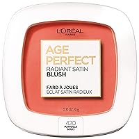 L'Oreal Paris Age Perfect Radiant Satin Blush with Camellia Oil, Marigold