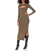 French Connection Women's Sweeter Sweater Cutout Midi Dress
