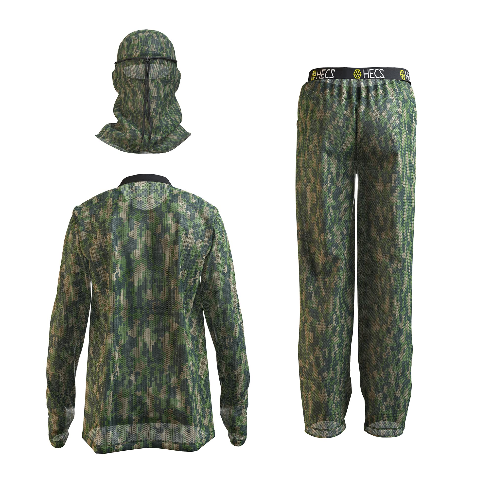 HECS Hunting HECStyle Lightweight System- 3-Piece Camo Suit - Deer & Big Game Hunting Suits for Men and Women