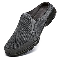 INMINPIN Unisex Slippers Casual Clog House Shoes Comfort Slip-On Walking Mules with Indoor Outdoor Anti-Skid Sole for Men and Women