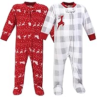 Hudson Baby Unisex Baby Fleece Sleep and Play