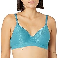 Hanes Womens Perfect Coverage Wireless Stretch Convertible T-Shirt Bra (Retired Colors)