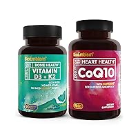 BioEmblem Vitamin D3 K2 Capsules CoQ10