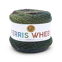 Ferris Wheel Yarn, Multicolor Yarn for Knitting, Crocheting, and Crafts, 1-Pack, Imaginary Garden