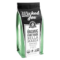 Wicked Joe Coffee Bella Maria Ground, 12 oz, Light Green