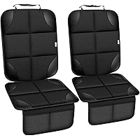 Meolsaek Car Seat Protector for Child Car Seat, 600D Fabric Carseat Seat Protectors with Non-Slip Backing, Waterproof Seat Covers for Car with Thick Pad Back Seat Cover for Kids