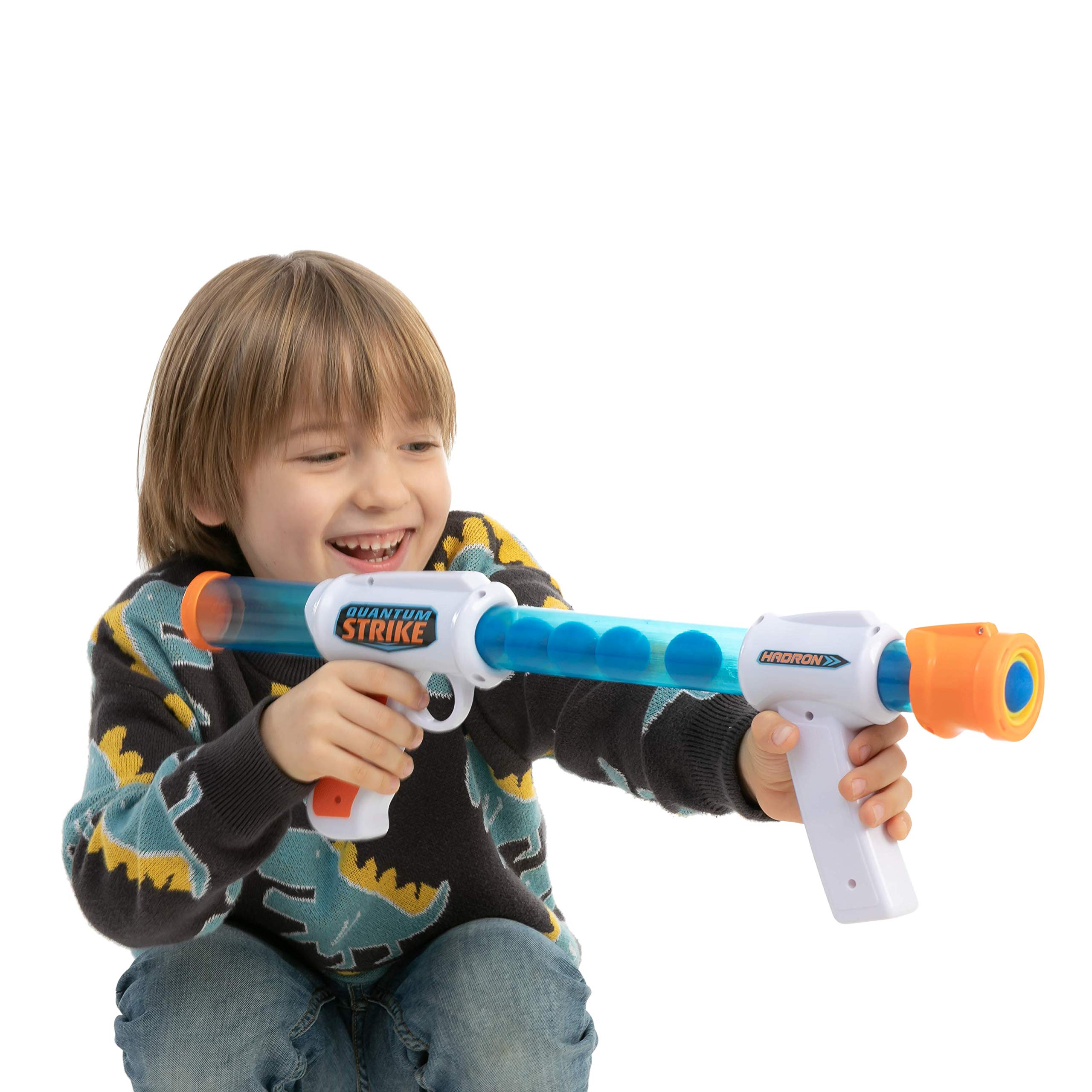 JOYIN Foam Ball Popper Gun Toy Set with Standing Shooting Target, Foam Ball Popper Air Toy Guns, 24 Foam Balls, Shooting Game for Kids Indoor Outdoor Play