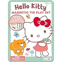 Hello Kitty Magnetic Tin Play Scene Kit, Imaginative Play, Bendon 59089
