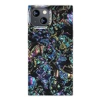 Cocomii Square Case Compatible with iPhone 13 - Luxury, Slim, Glossy, Opalescent Pearl, Iridescent Glitter, Easy to Hold, Anti-Scratch, Shockproof (Abalone)