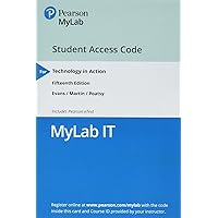 Technology in Action -- MyLab IT with Pearson eText Access Code Technology in Action -- MyLab IT with Pearson eText Access Code Printed Access Code