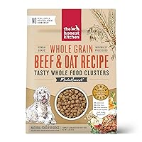 Whole Food Clusters Whole Grain Beef & Oat Dry Dog Food, 1 lb Bag