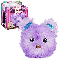 WHAT THE FLUFF?, Pupper-Fluff, Surprise Reveal Interactive Toy Pet with Over 100 Sounds and Reactions, Kids Toys for Girls Ages 5 and up