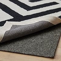 Gorilla Grip Felt and Natural Rubber Stay in Place Slip Resistant Rug Pad, 1/4” Thick, 2x10 FT Protective Padding for Under Area Rugs, Cushioned Gripper Pads, Carpet Runners Hardwood Floors Protection