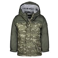 OshKosh B'Gosh Boys' Heavyweight Colorblock Puffer Coat