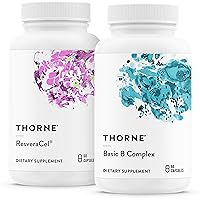 B-Complex & ResveraCel for Optimal Wellness - Brain, Energy, Healthy Aging Support - 30 Servings