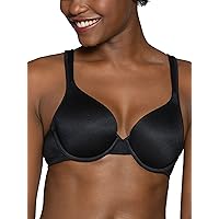 Vanity Fair Women's Perfect T-Shirt Bra, Body Shine Full Coverage, Lightly Lined Cups up to DD
