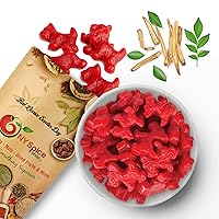 Licorice Candy - 3 Pound Red Licorice Scottie Dogs - Strawberry Red Licorice - Australian Candy - Liquorice Candy - Bulk Licorice Old Fashioned Candy For Sweet Lovers