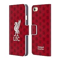 Head Case Designs Officially Licensed Liverpool Football Club Red Crest & Liverbird 2 Leather Book Wallet Case Cover Compatible with Apple iPhone 7/8 / SE 2020 & 2022