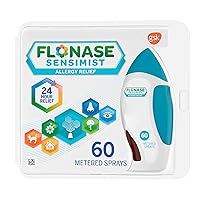 Flonase Sensimist Allergy Relief Nasal Spray for Non-Drowsy, 24-Hour Multi-Symptom Allergy Relief – 60 Sprays