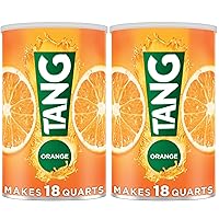 Jumbo Orange Naturally Flavored Powdered Drink Mix 58.9 oz(Pack of 2)