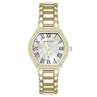 Armitron Women's Mother of Pearl Dial Crystal Accented Watch, 75/5907