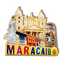 Maracaibo Venezuela Wooden Magnet 3D Fridge Magnets Travel Collectible Souvenirs Decorations Handmade Crafts-2
